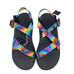 Chaco Z/1 Classic Tie Dye Sandals Adjustable Z Strap Men Size 13